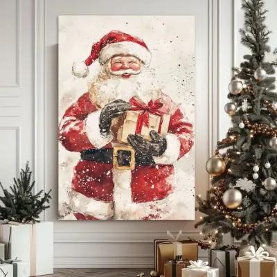 Tablou Canvas de Crăciun - În Lumea lui Moș Crăciun — miniatura 3
