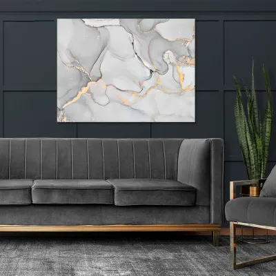 Tablou canvas abstract gray — miniatura 2