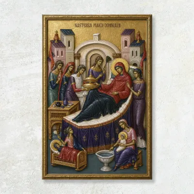 Icoana Nasterea Maicii Domnului II