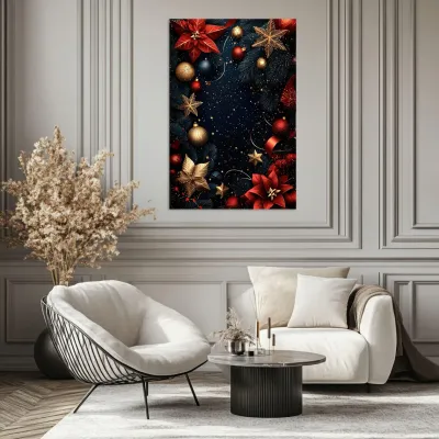 Tablou Canvas de Crăciun – Splendoare festivă