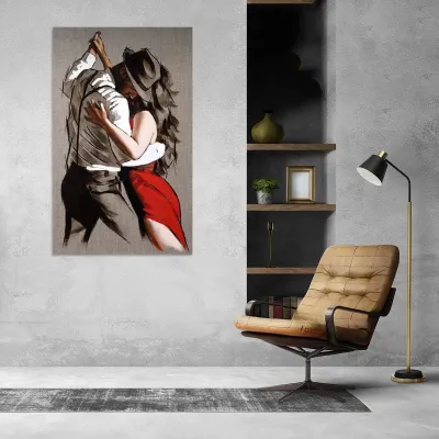 Tablou Canvas Tango în pasiune — miniatura 4