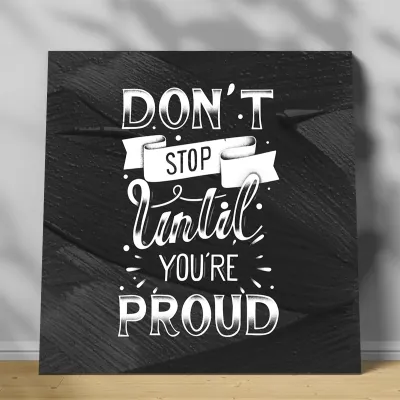 Tablou canvas Proud — miniatura 1