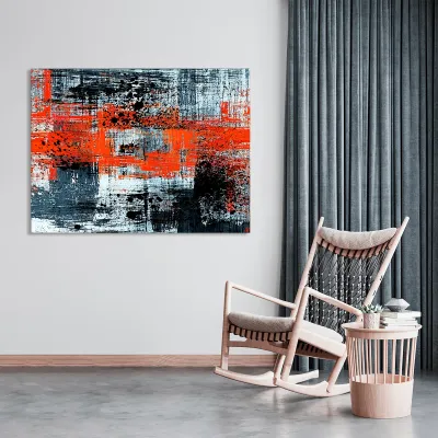 Tablou canvas black red — miniatura 2