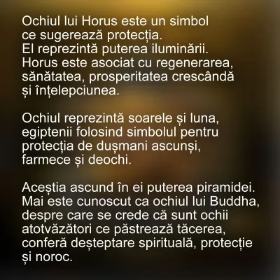 Tablou feng shui Ochiul lui Horus — miniatura 2