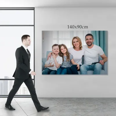 Tablou Mare personalizat dreptunghi cu poza ta XXL 140x90cm — miniatura 2