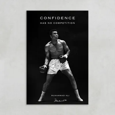 Tablou Canvas Motivational Muhammad Ali Legenda boxului