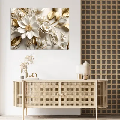 Tablou canvas Eleganță Florală II — miniatura 4