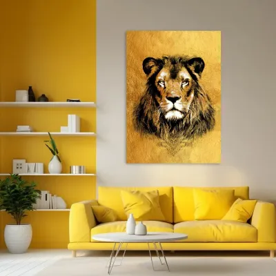 Tablou canvas Leul de Aur — miniatura 2