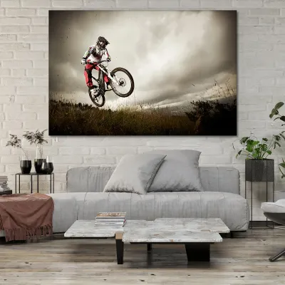 Tablou canvas mountain bike — miniatura 3