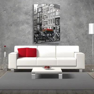 Tablou canvas pe panza Amsterdam II — miniatura 2