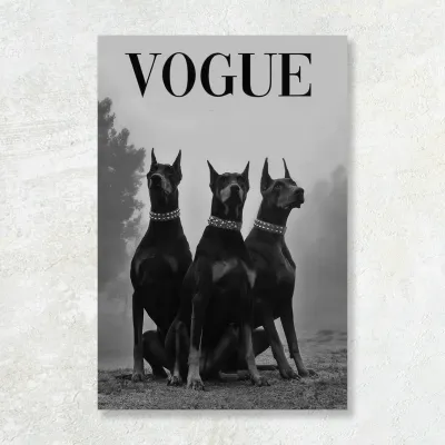 Tablou Canvas Fashion Guardians - VOGUE