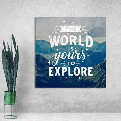 Tablou canvas Explore — miniatura 3