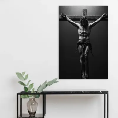 Tablou Canvas Lumina care Străpunge Întunericul — miniatura 3