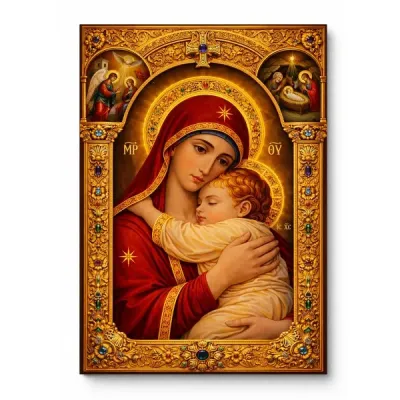 Maica Domnului Eleusa – Ocrotitoarea Familiei — miniatura 4