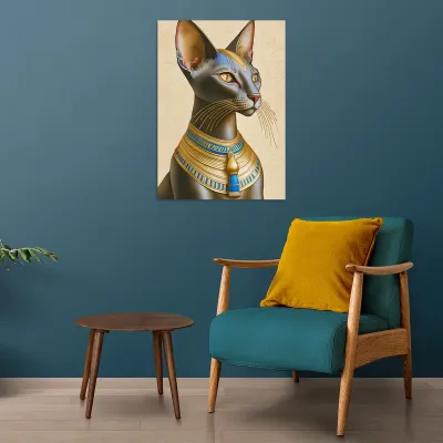Tablou Canvas Privirea Zeiței Bastet — miniatura 3