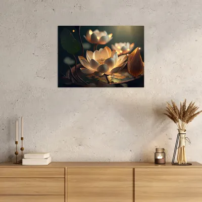 Tablou canvas Blooming in Light — miniatura 4