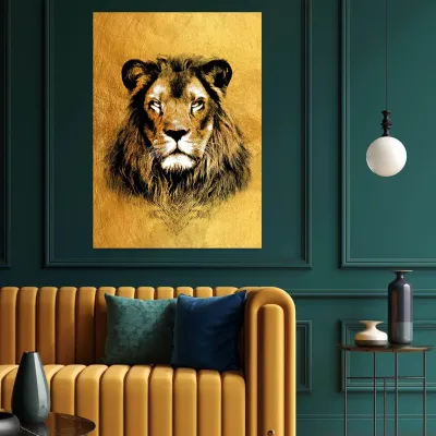 Tablou canvas Leul de Aur — miniatura 3