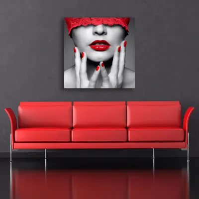 Tablou canvas hide face — miniatura 3