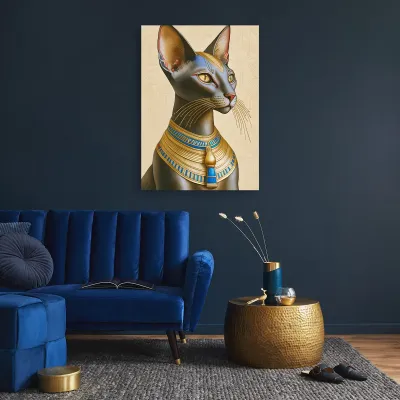 Tablou Canvas Privirea Zeiței Bastet — miniatura 2