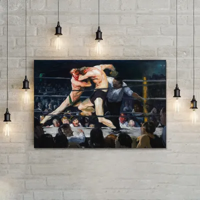 Tablou canvas Stag at Sharkey's — miniatura 3