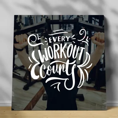 Tablou canvas Workout County — miniatura 1