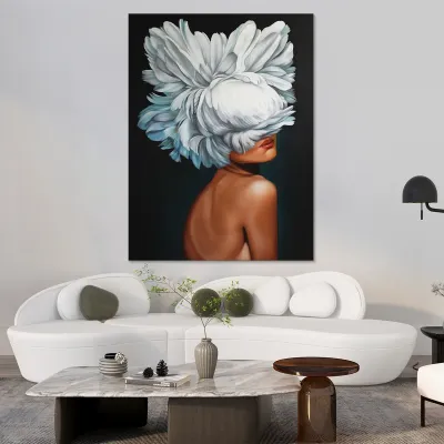 Tablou canvas flower portrait — miniatura 3