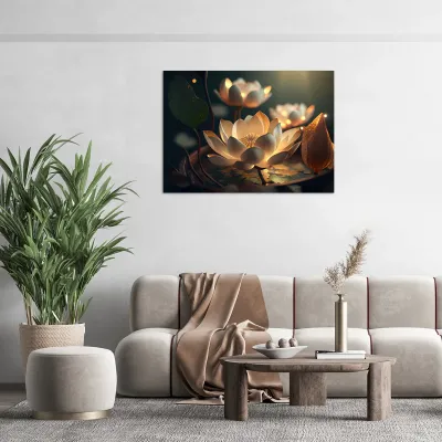 Tablou canvas Blooming in Light — miniatura 2