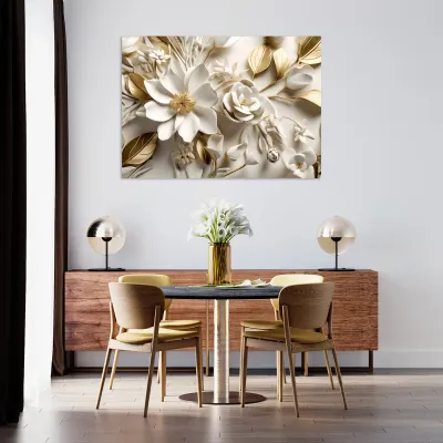 Tablou canvas Eleganță Florală II — miniatura 2