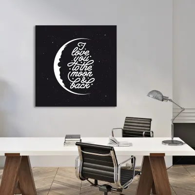 Tablou canvas I Love You — miniatura 4