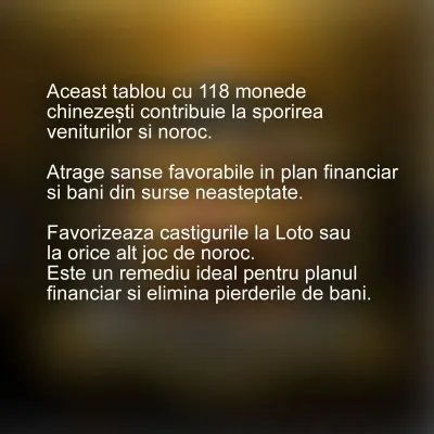 Tablou feng shui monede chinezesti — miniatura 2