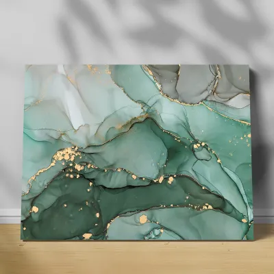 Tablou canvas shades turquoise