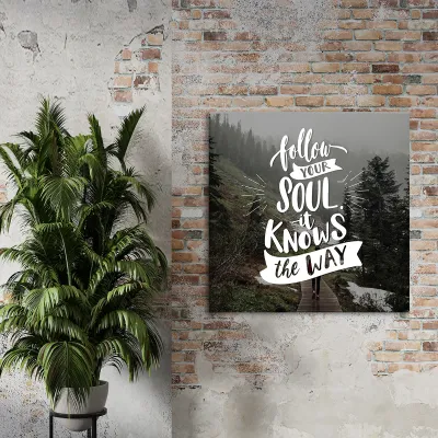 Tablou canvas Hello Your Soul — miniatura 3