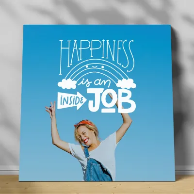 Tablou canvas Happiness — miniatura 1