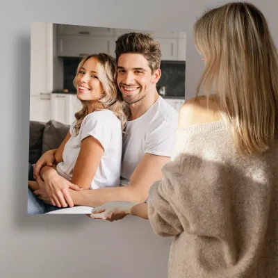 Tablou personalizat patrat cu poza ta — miniatura 2