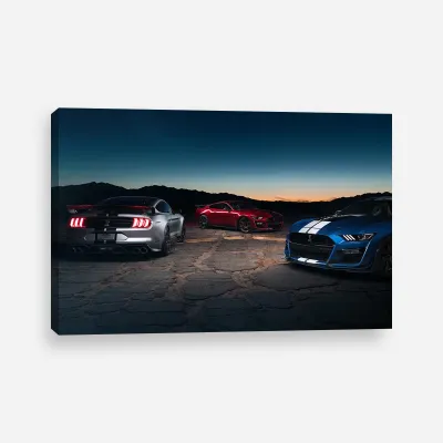 Tablou canvas Ford Mustang Shelby GT500 — miniatura 1