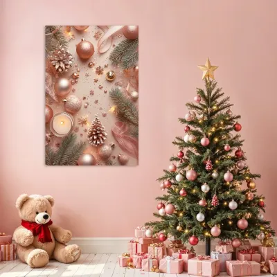 Tablou Canvas de Crăciun – Farmecul sărbătorilor — miniatura 3