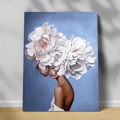 Tablou canvas flower portrait II — miniatura 1