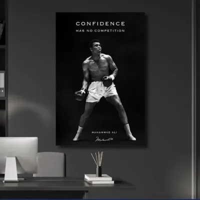Tablou Canvas Motivational Muhammad Ali Legenda boxului — miniatura 2