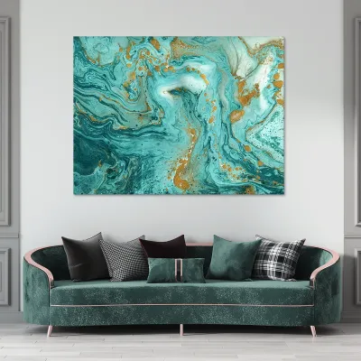 Tablou canvas turquoise — miniatura 3