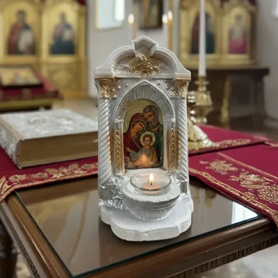 Candela Sfintei Familii - (Iisus Hristos ca Prunc, Fecioara Maria si Sfantul Iosif)