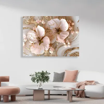 Tablou Canvas - Eleganță Florală — miniatura 2