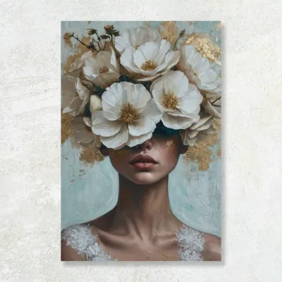 Tablou canvas Gânduri înflorite
