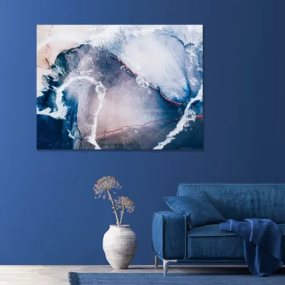 Tablou canvas abstract ice — miniatura 3