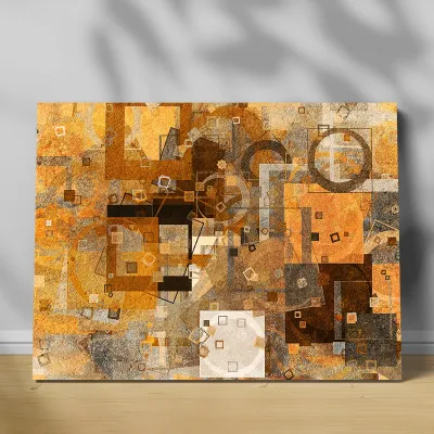 Tablou canvas abstract brown