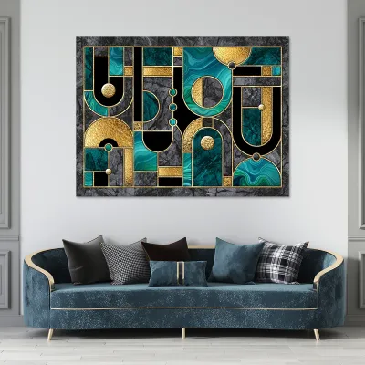 Tablou canvas shapes — miniatura 3