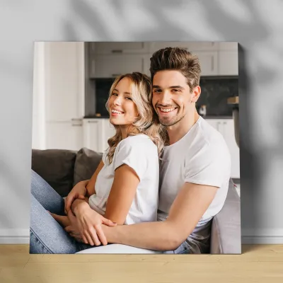 Tablou personalizat patrat cu poza ta