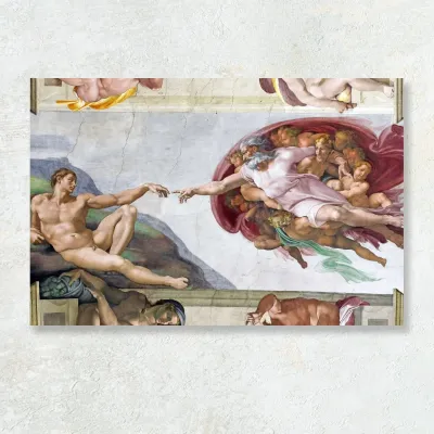 Tablou Capela Sixtina, Michelangelo