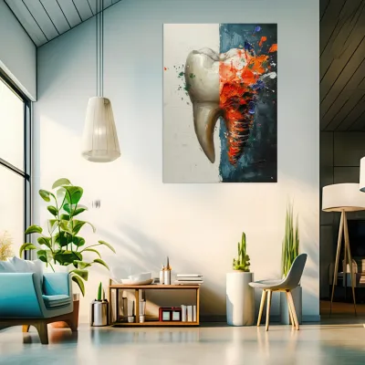Tablou canvas Stomatologie Arta și Dinții — miniatura 3