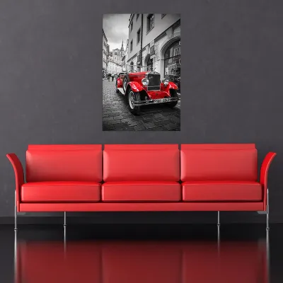 Tablou canvas masina epoca — miniatura 4
