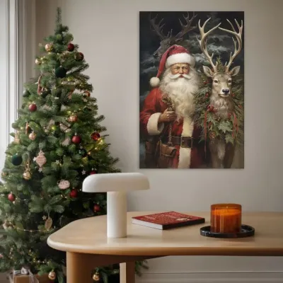 Tablou Canvas Moș Crăciun — miniatura 3